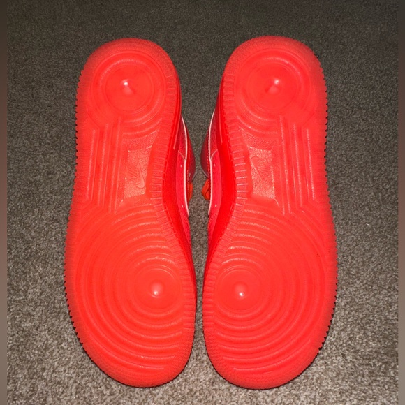 Nike Air Force One 1 High Top Hot Lava - Picture 4 of 5